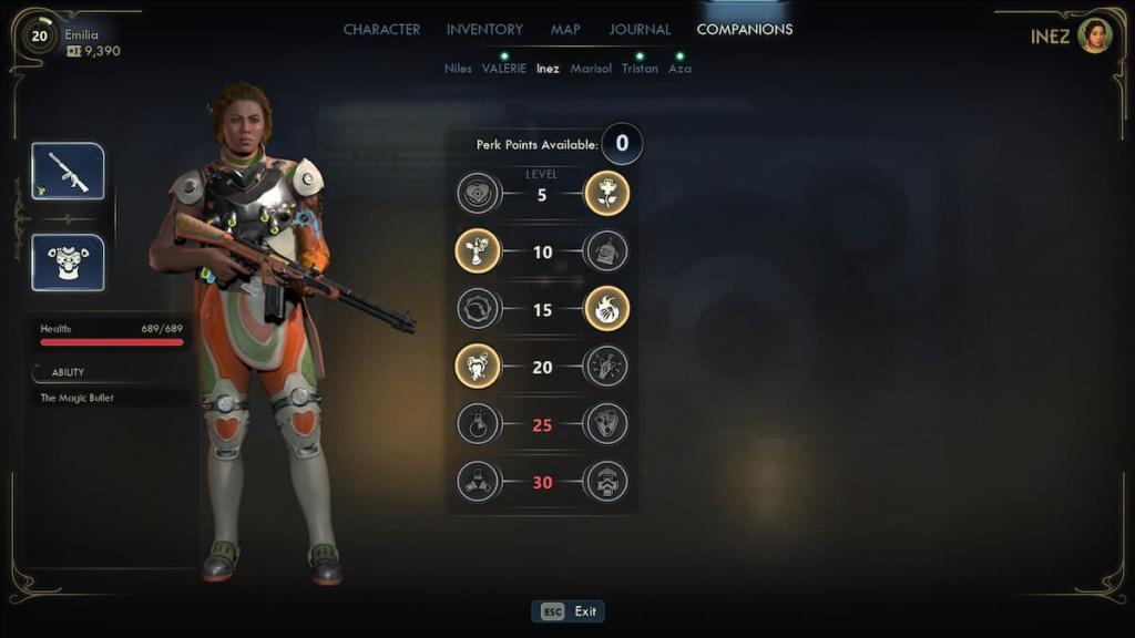 Inez - The Outer Worlds 2 Companion